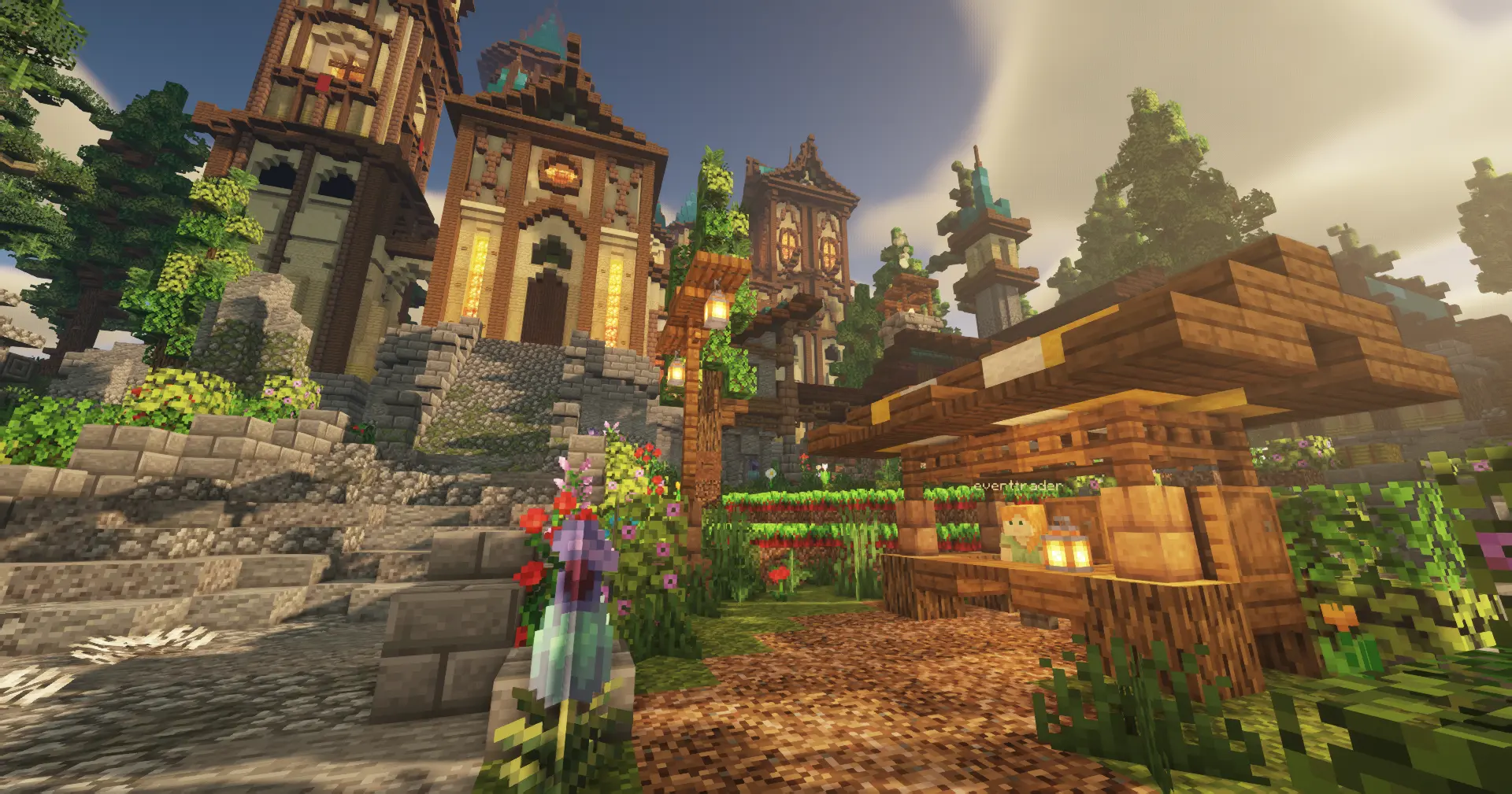 Marktstand am Spawn von Lyndara